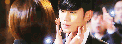 Момент из дорамы "Человек со звезды" 