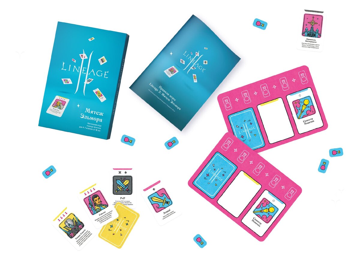 Безумно красочная и веселая настольная игра с механикой мафии