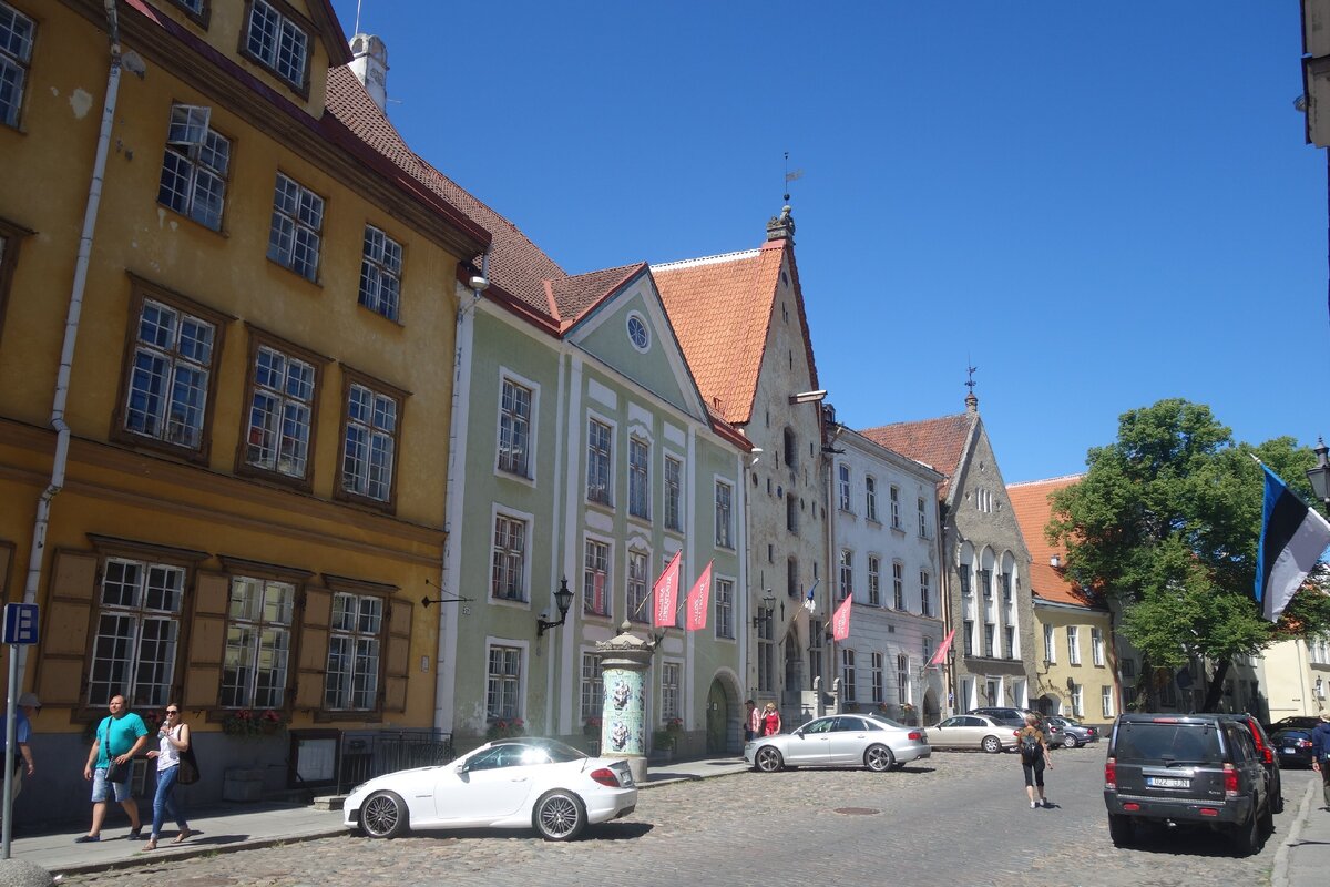 Таллин, старый город . 
