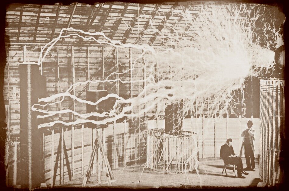 Тесла в лаборатории