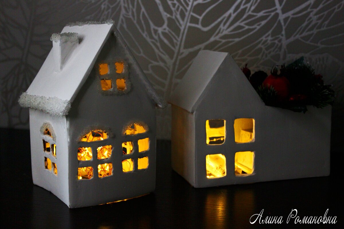 Картонный домик своими руками – поделки в школу (10 схем и фото)