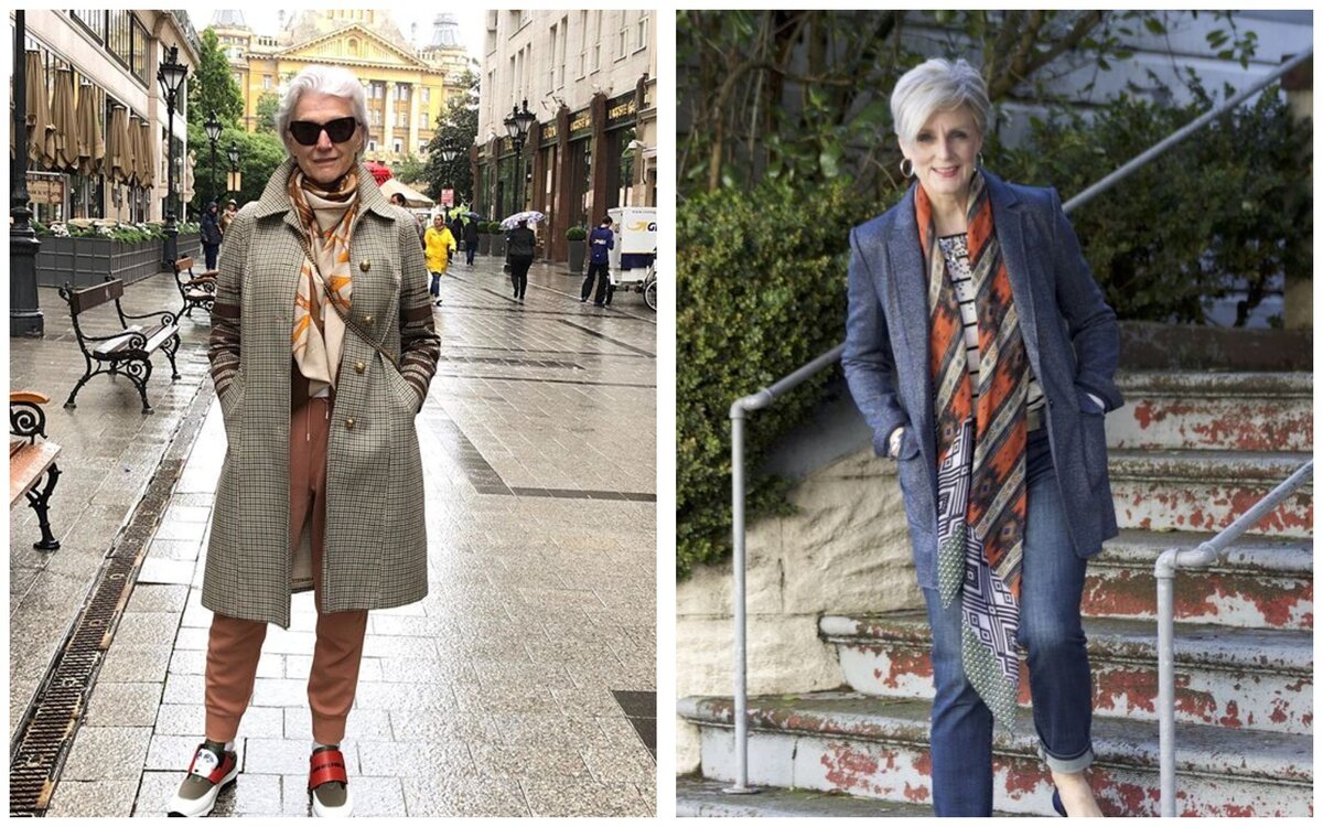 Стильные и активные женщины зрелого возраста