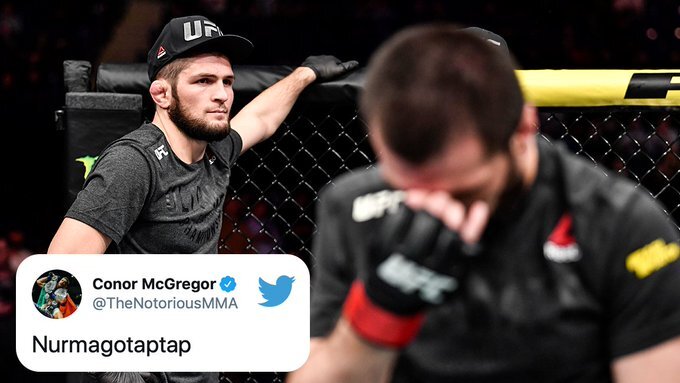 Один из удаленных тивтов Конора МакГрегора