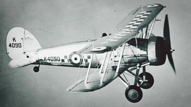 Истребитель  «ГЛОСТЕР» «ГОНТЛЕТ» 