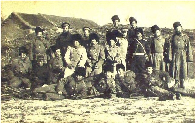 Оренбургские казаки.  Русско-японская война