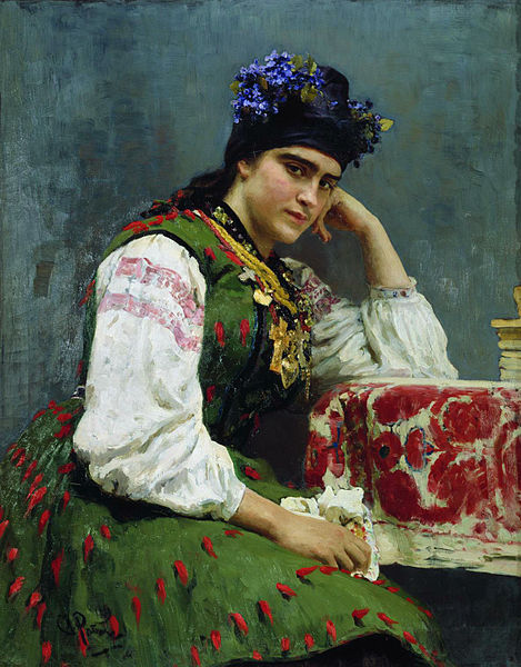 Софья Михайловна Драгомирова, Илья Репин, 1889. Из коллекции Русского музея