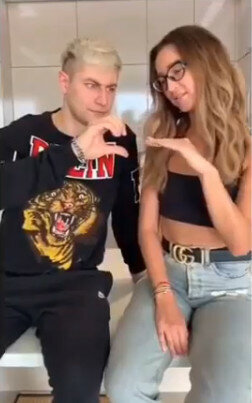 Ольга Бузова и Давид Манукян. Фото: instagram.com/dava.prank/