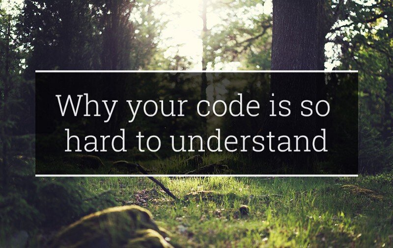 He is hard to understand. Hard coding. code is hard. just code it.