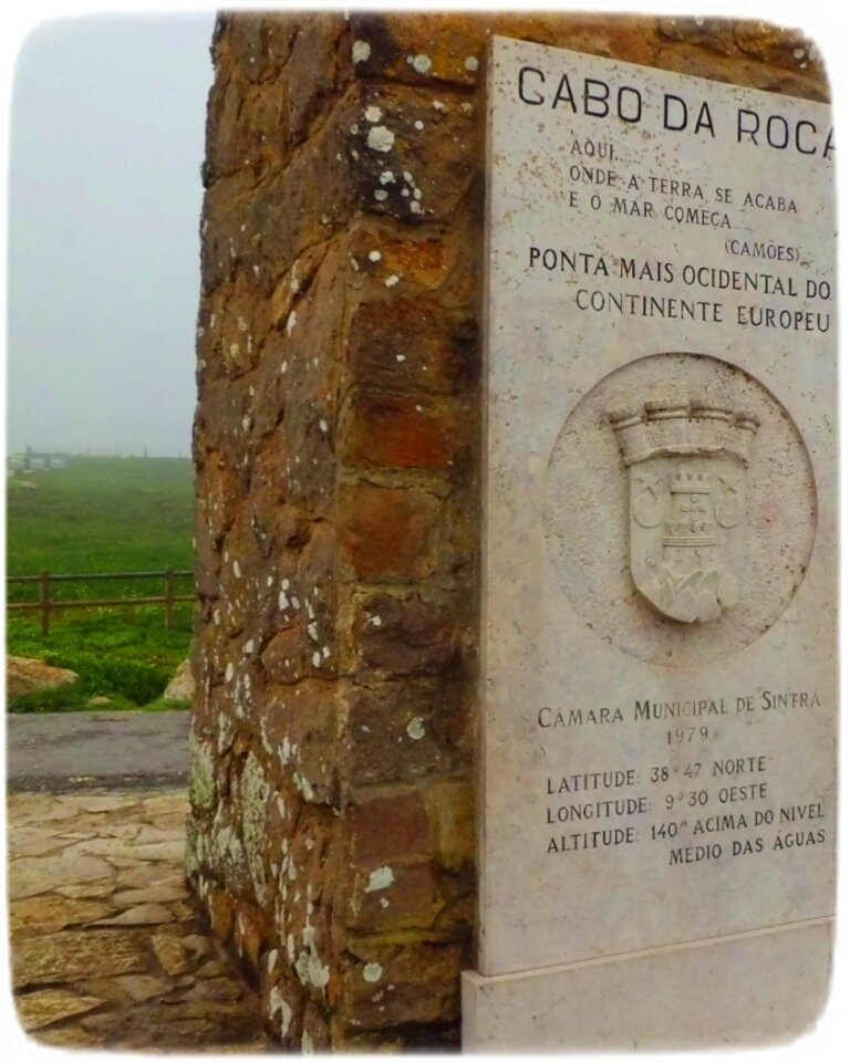 Мыс Кабо да Рока - край Европы. Самая западная точка Евразии.  