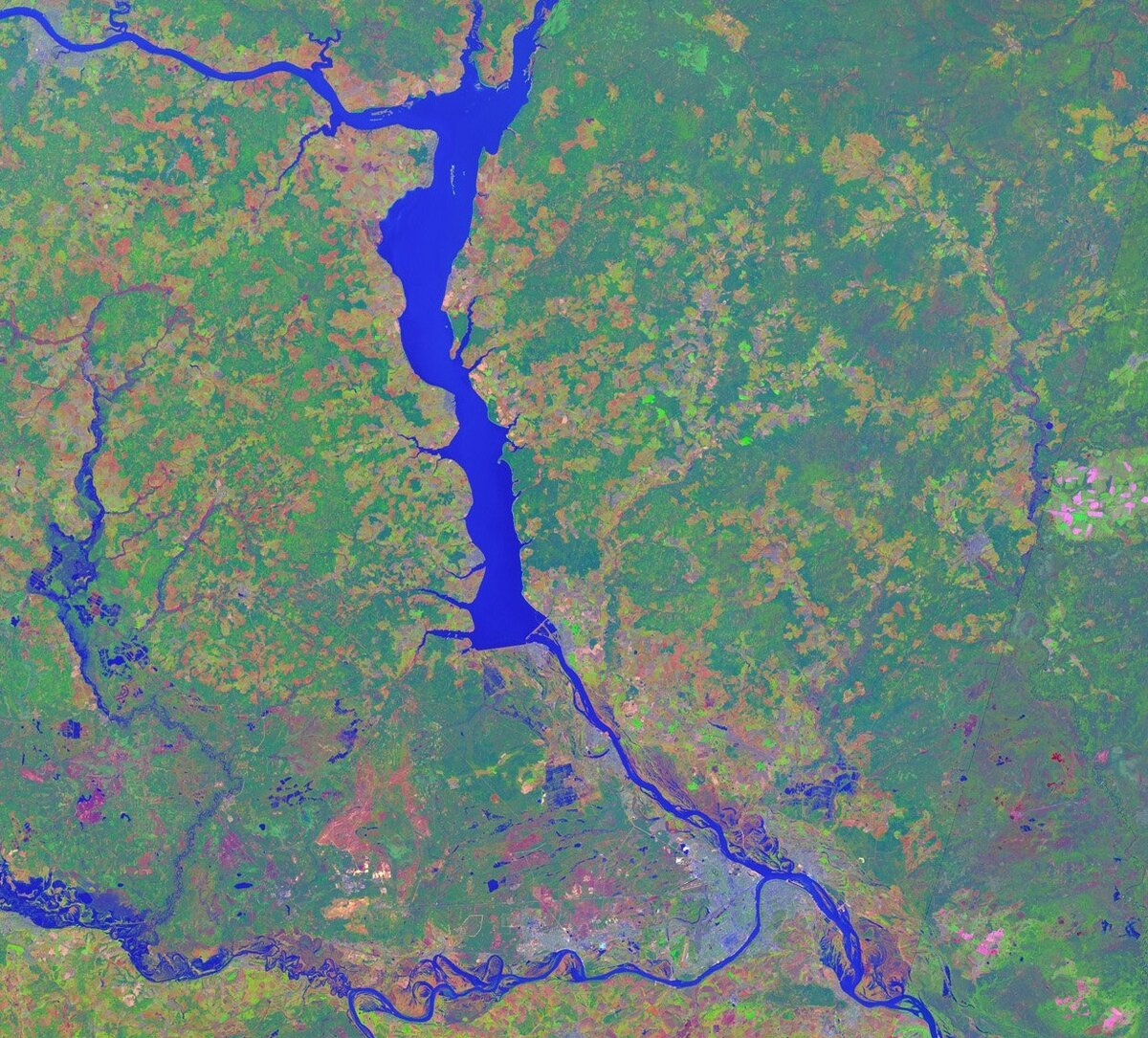 Снимок из космоса. Из открытых источников