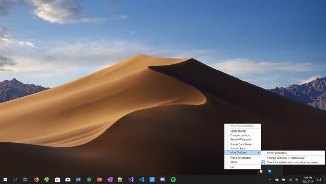 Как автоматически менять обои в Windows 10 в зависимости от времени суток - Hoow