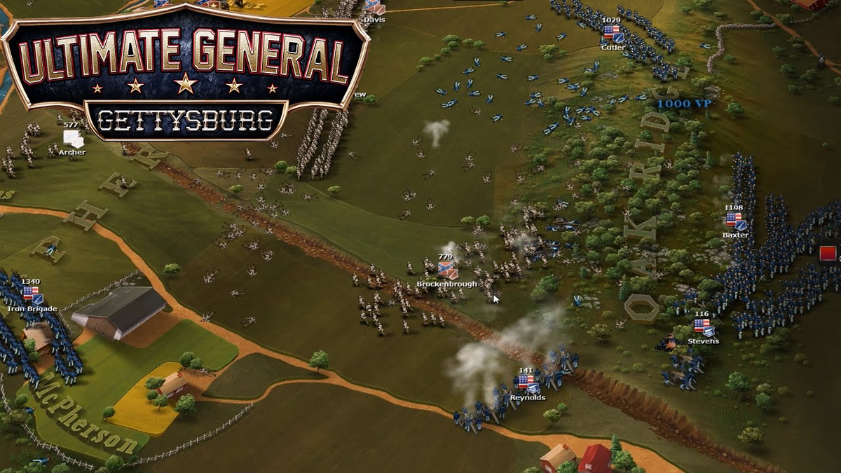 Хардкорные стратегии Ultimate General. ч.1 Gettysburg. | Игры с душой | Дзен