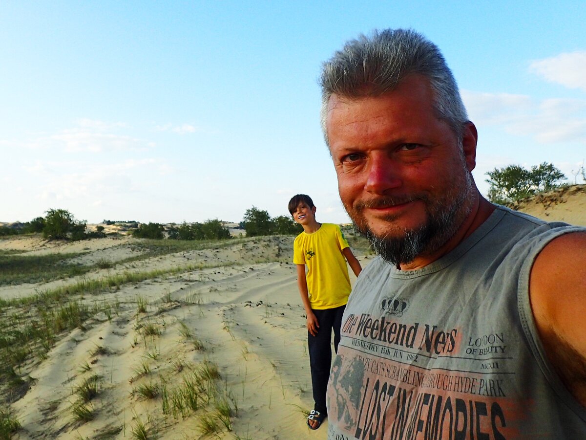 Кумылженские пески. Фото автора.