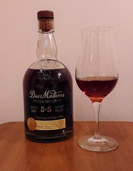 Rum Dos Maderas 5+5 PX  Williams&Humbert Spain  0.7l  40%.

