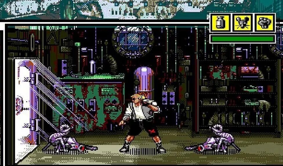 Скетч Тёрнер, художник и независимый рок-музыкант, работает над своим новым комиксом под названием Comix Zone. В его работе рассказывается о попытке Новой Мировой Империи спасти Землю от нападения мятежных инопланетян, которых с вдохновением выдумывает Скетч.

Однажды ночью, когда Скетч спокойно трудился над комиксом, начинается сильная гроза, и одна из молний ударяет в дом Тёрнера, затрагивая и его рабочий стол. В тот же момент главный злодей комикса, Мортус, вырывается в реальный мир и забрасывает в Comix Zone опешившего художника. Поскольку сам Мортус является рисованным персонажем, он не может полностью воплотиться физически в реальном мире, пока автор комикса жив.

В комиксе Тёрнер встречает генерала Алису Кейн, которая принимает его за супергероя, явившегося для спасения постапокалиптического мира от Мортуса и инопланетных захватчиков. Несмотря на протесты Скетча, Алиса отправляет его выполнять миссии, поддерживая контакт через радио. Мортус, находящийся в реальном мире, стремится всячески помешать Тёрнеру, пририсовывая для него дополнительных врагов и, в одном случае, поджигая часть страницы.