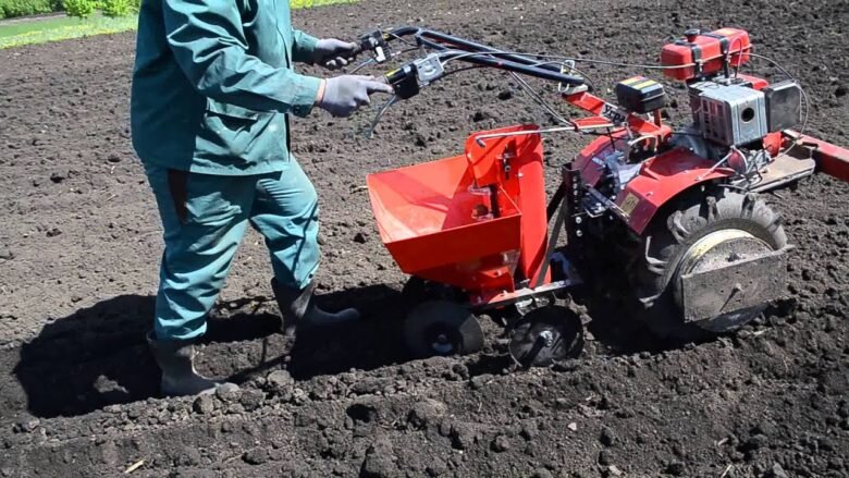 Посадка под мотоблок