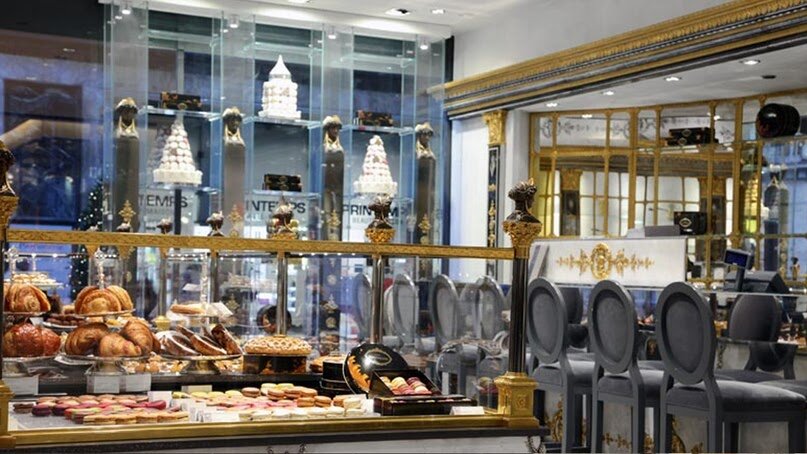 Интерьер кафе Pushkin