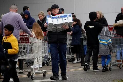 Изображение из открытых источников. В европе люди тоже волнуются.