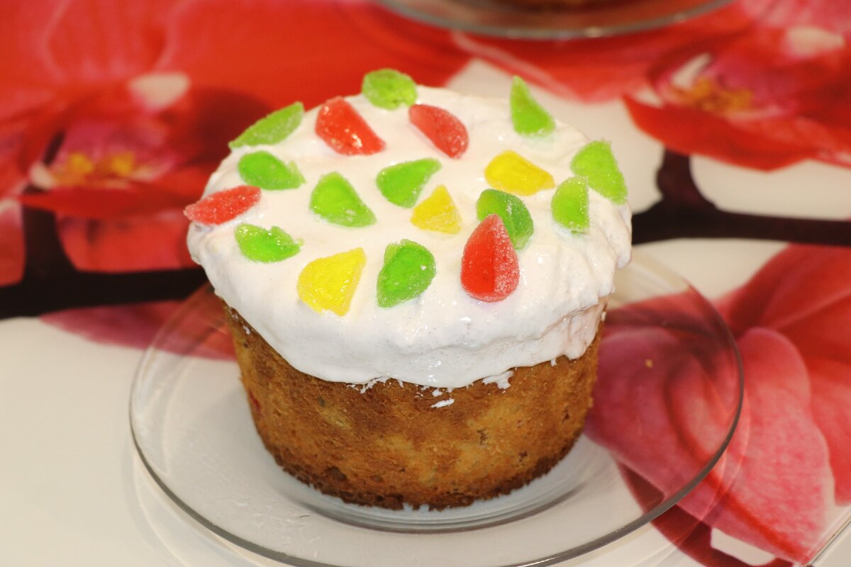 Пасхальный кулич без замеса