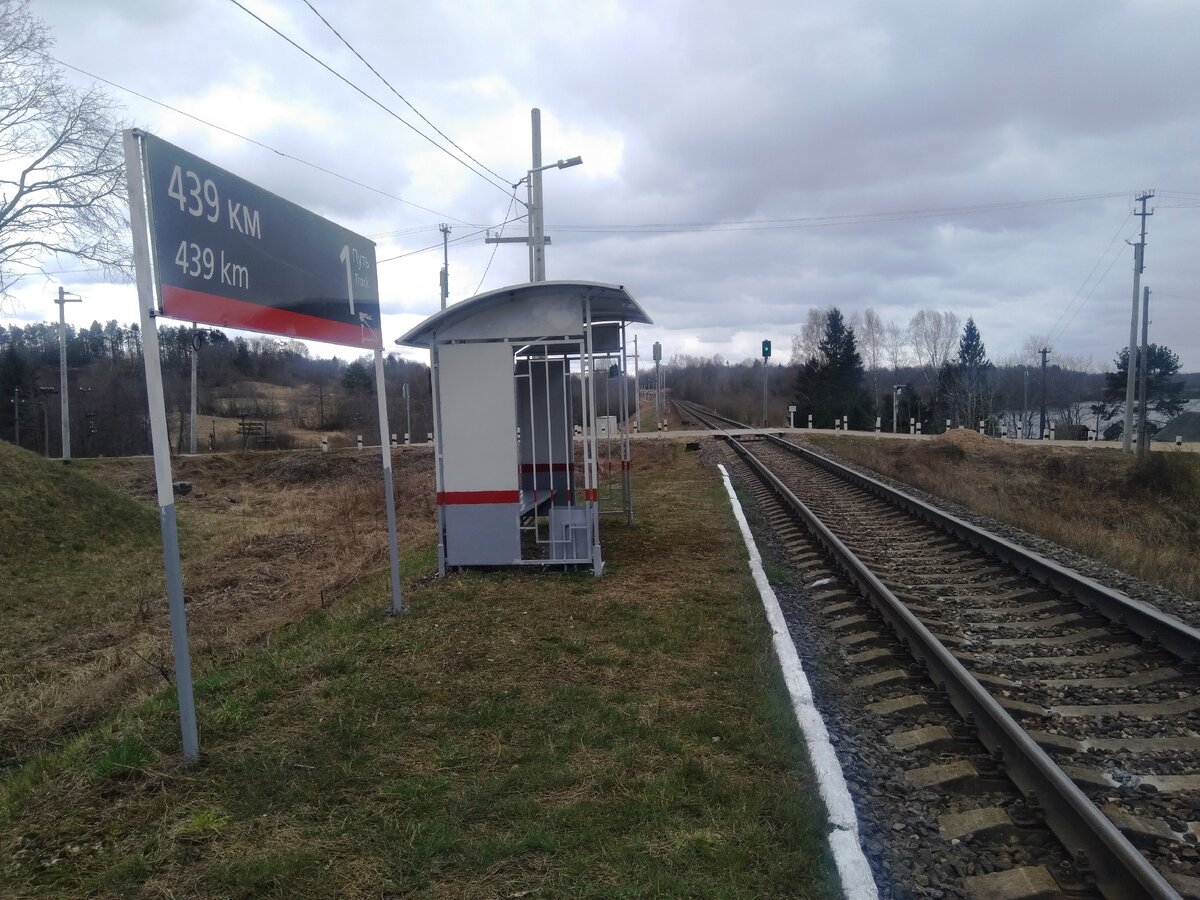 Живописный полустанок в псковской глуши, где не осталось поездов дальнего следования