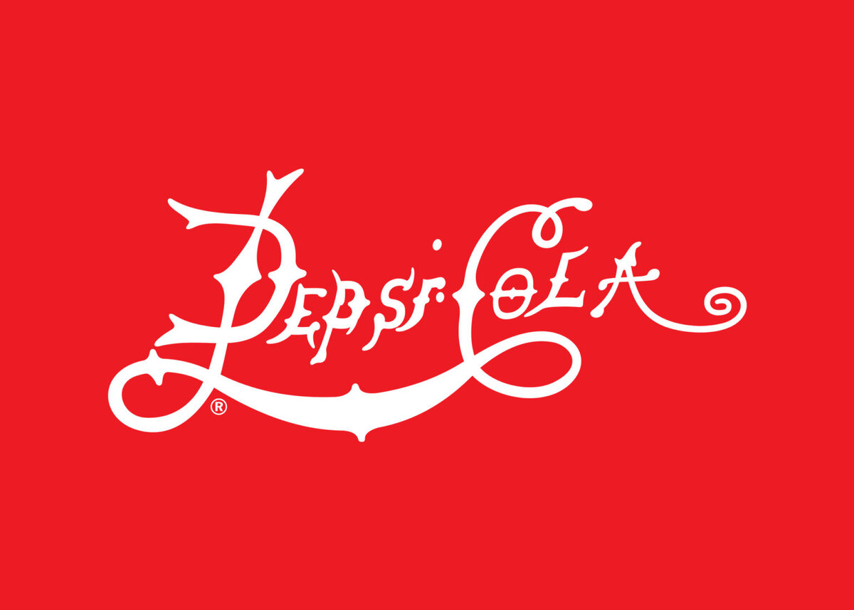Один из первых логотипов Pepsi
