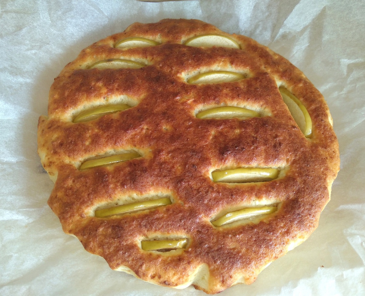 Творожный пирог готов