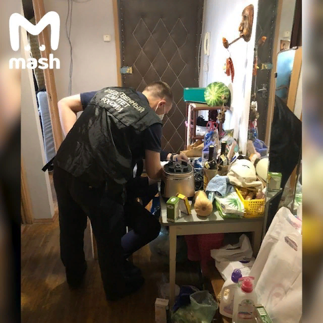 Московская квартира, где обнаружили пятерых младенцев