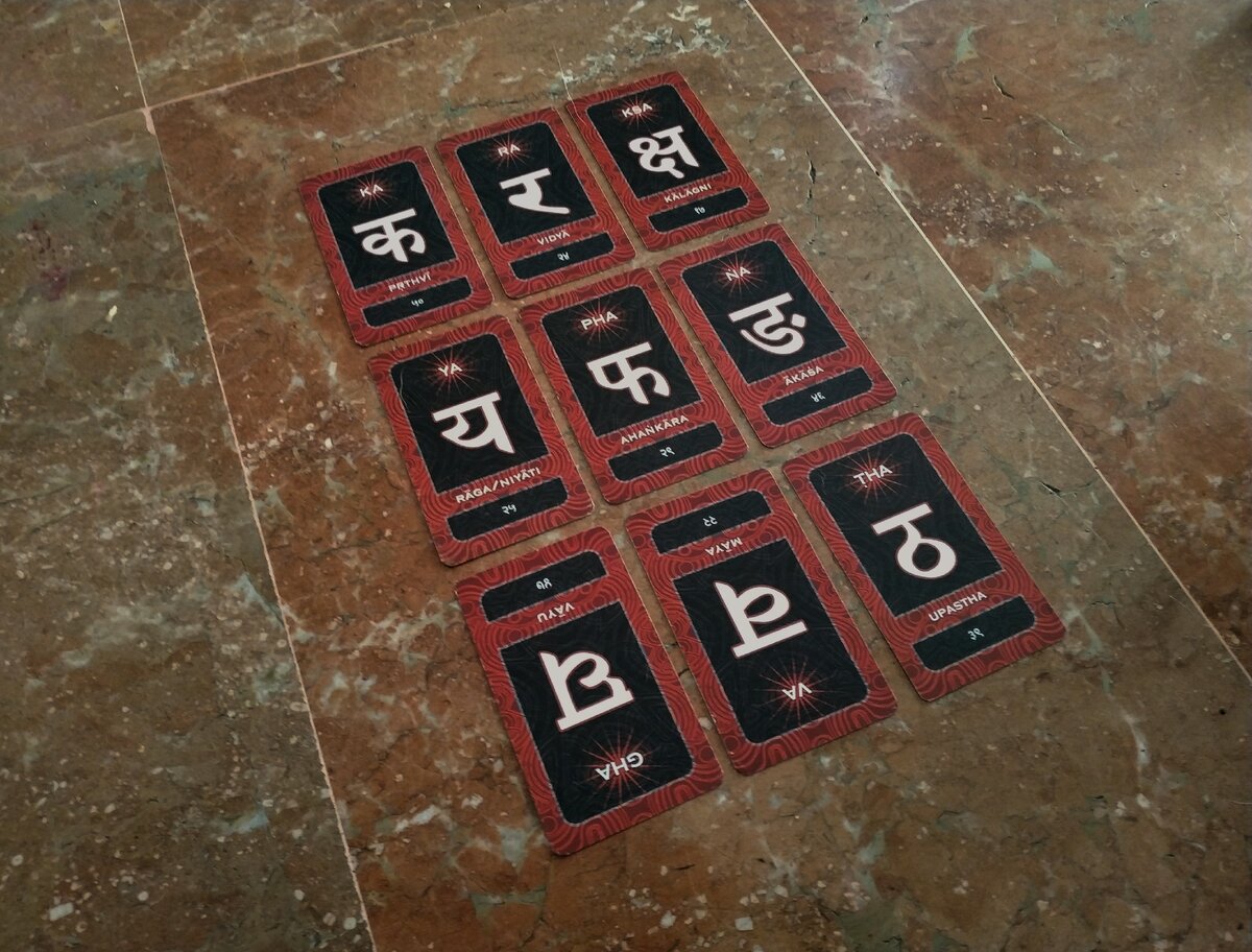 Хороший расклад на отношения. Фото автора.