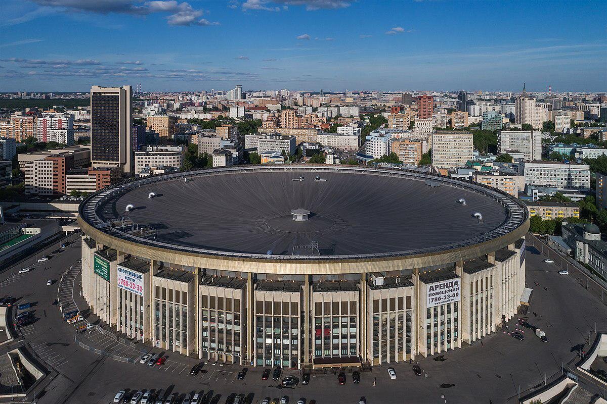 Так выглядел «Олимпийский». Фото: Департамент строительства Москвы. 