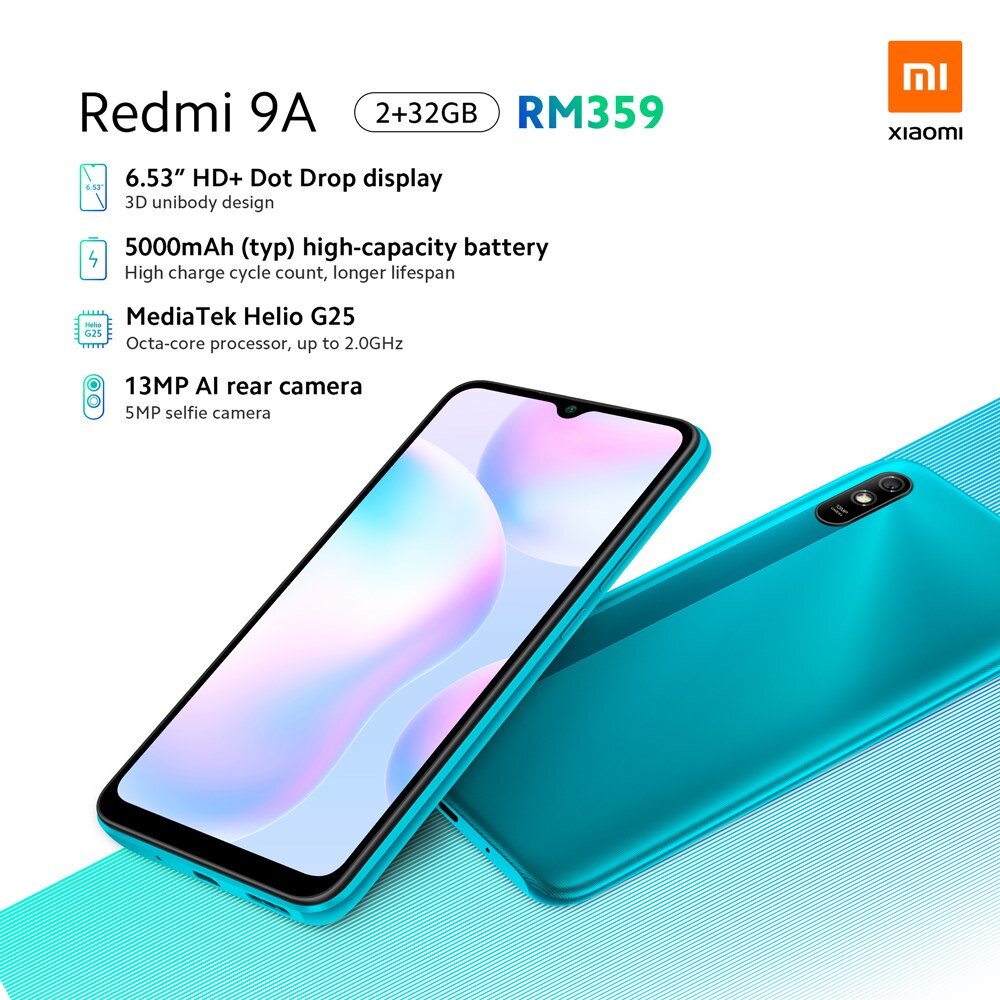 Будущий хит среди бюджетников: Redmi 9A с 5000 мАч и большим экраном |  Wiki-Smart | Дзен