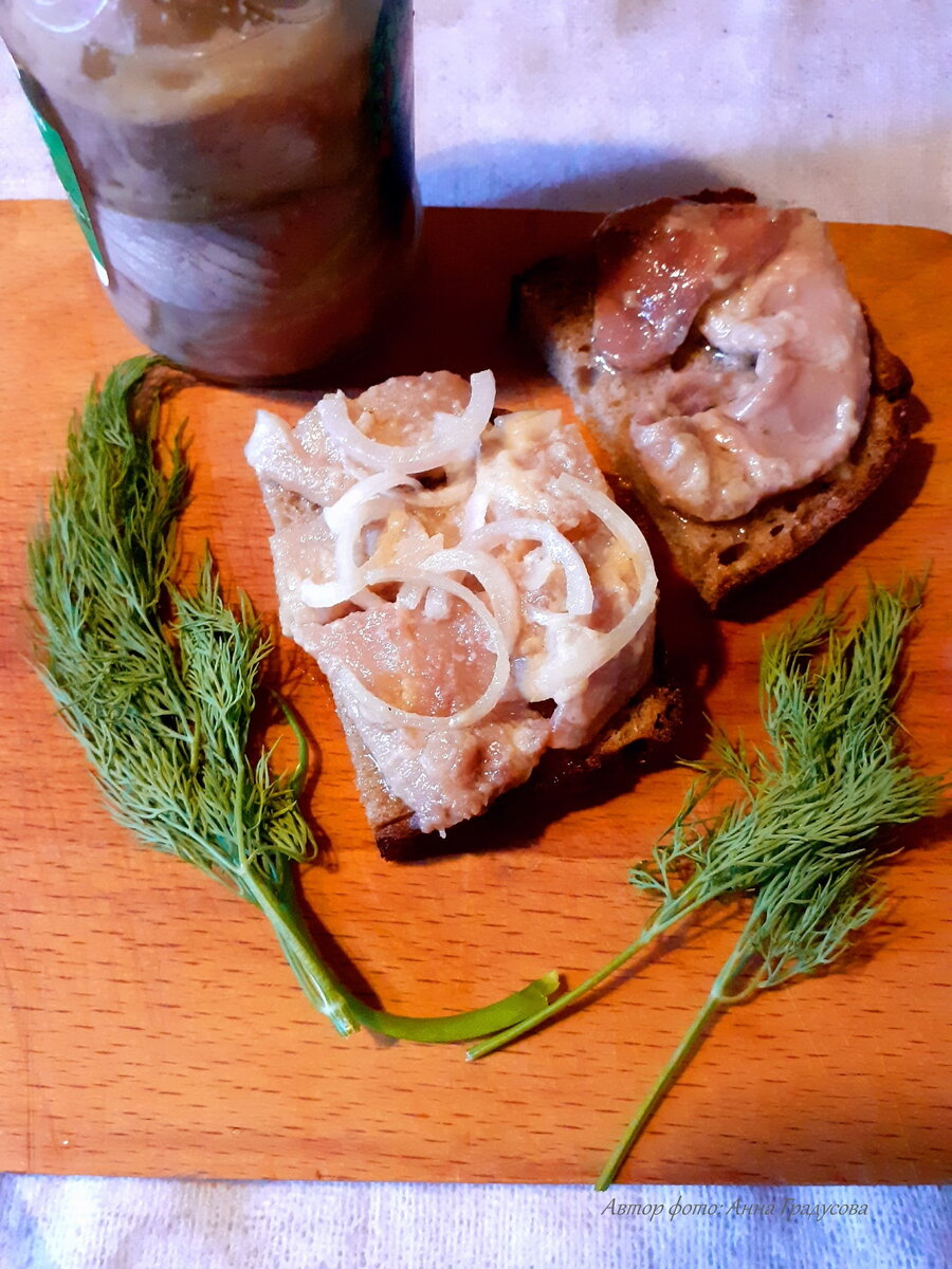 сельдь в горчично-масляной заливке