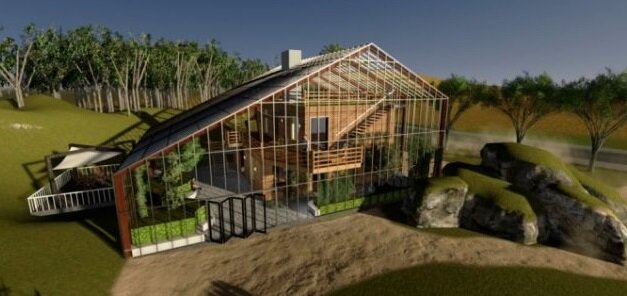 Дом внутри теплицы – как построить и эксплуатировать солнечное жилище