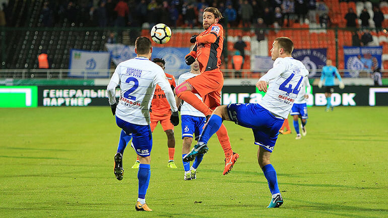 "Урал"- "Динамо". Источник: https://m.sport-express.ru