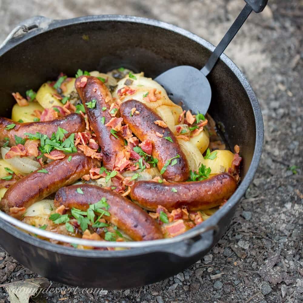 Бекон, колбаски и картофель /Рецепт ирландского ужина | Другая Кухня  /Дневник фудблогера | Дзен