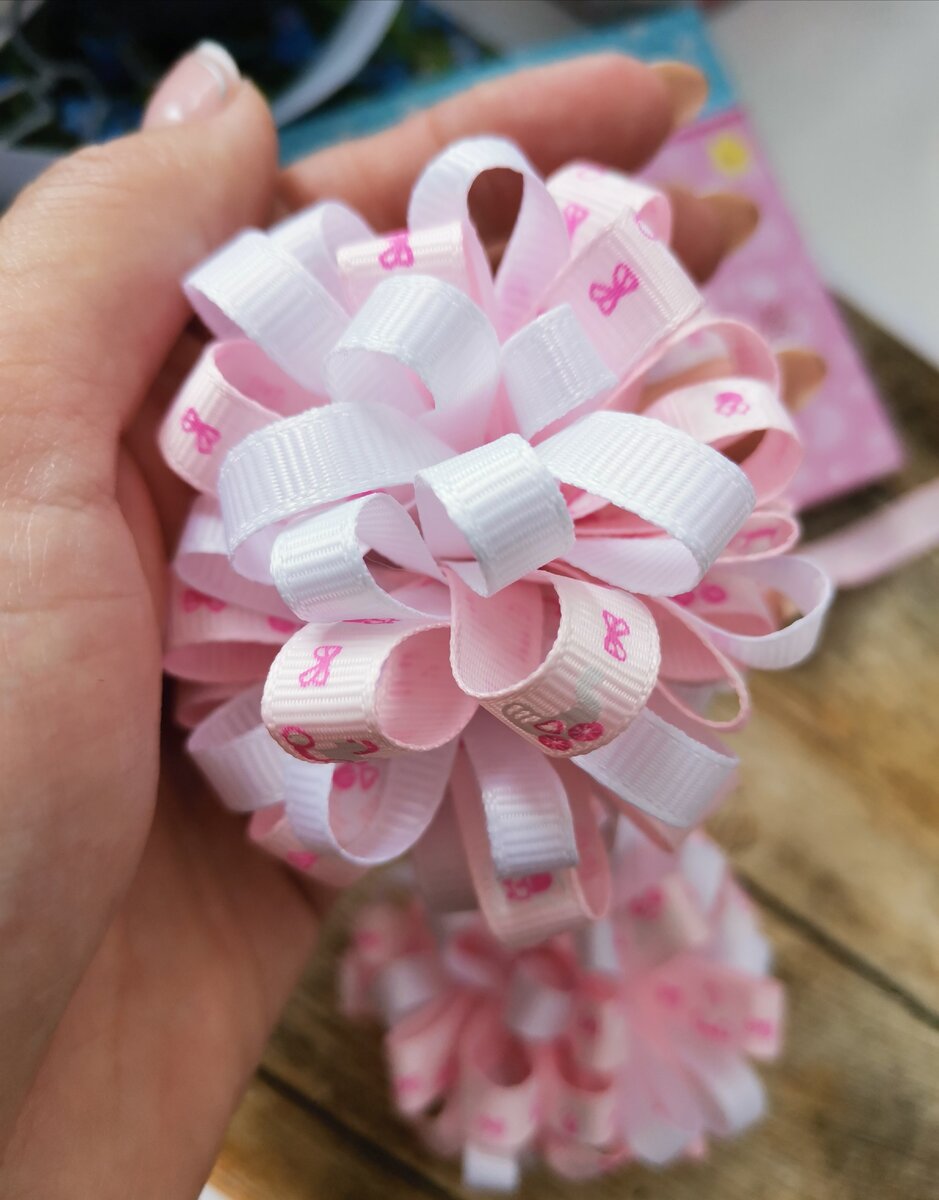 Мастер класс по пушистым бантикам 