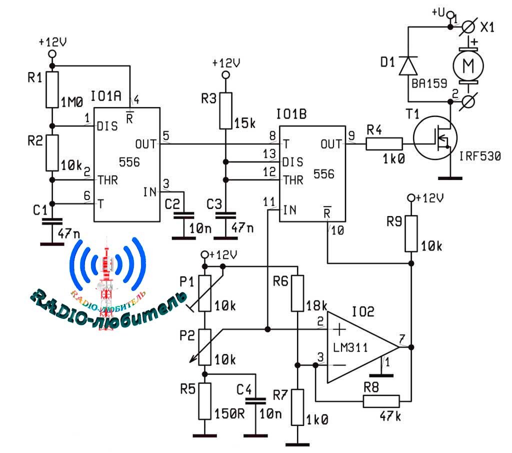 Как регулировать обороты двигателя постоянного тока через Arduino