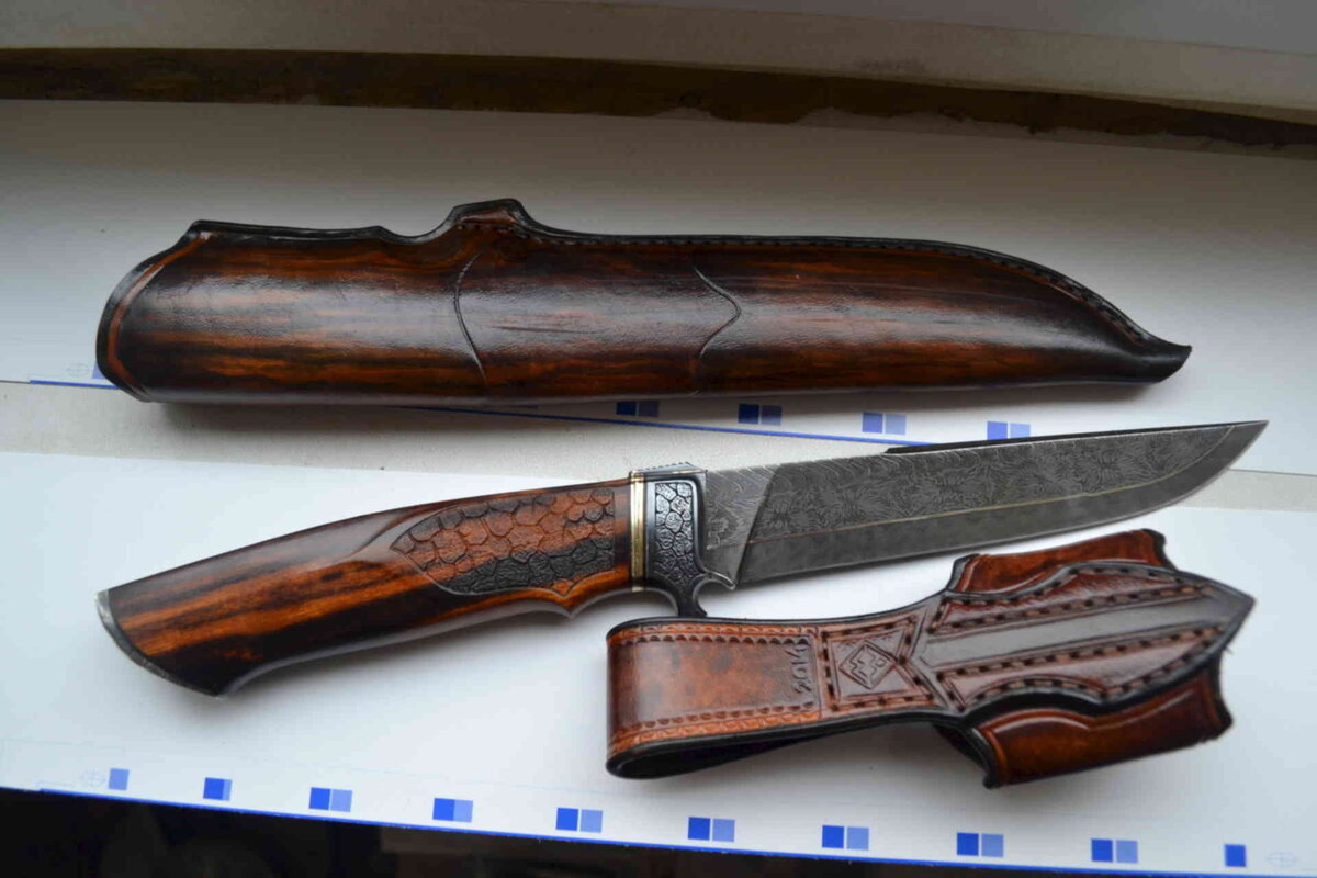 Нож Удар скорпиона художник-оружейник Муса Альмов