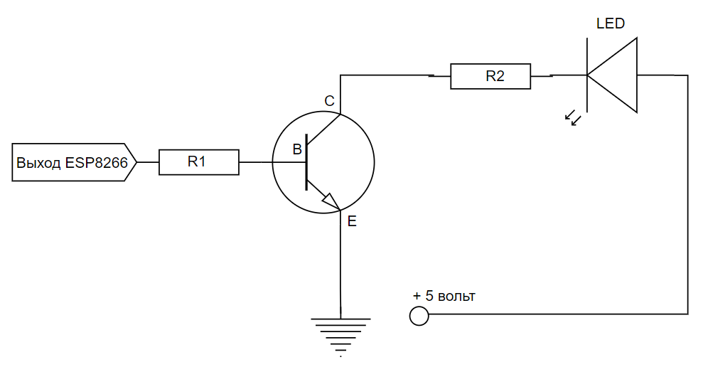 Транзистор 2N2222 (MMBT2222) и его применение в связке с ESP8266 ...