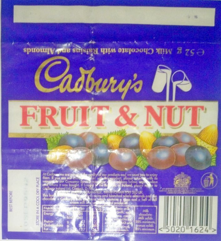 Фрут & Энд Нат" из 90-х...