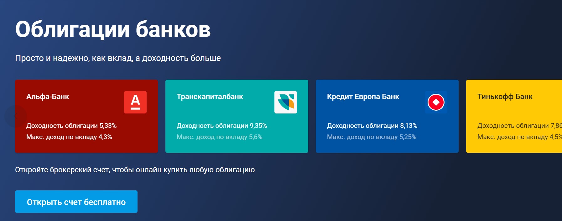 Вместо вклада предложили купить облигации банка. Отказался сразу, т.к. знал главную опасность0
