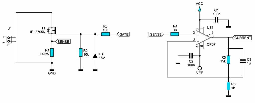 Силовой ключ и усилитель напряжения