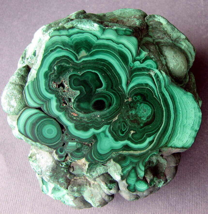 Фото малахит, срез. Яндекс картинки.