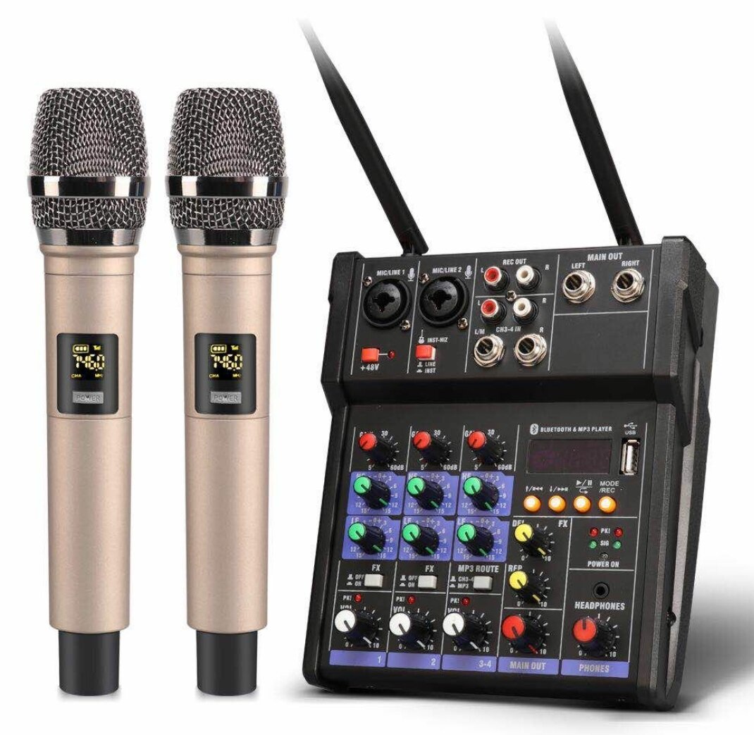 Forte Z.4W - микшер с двумя радиосистемами