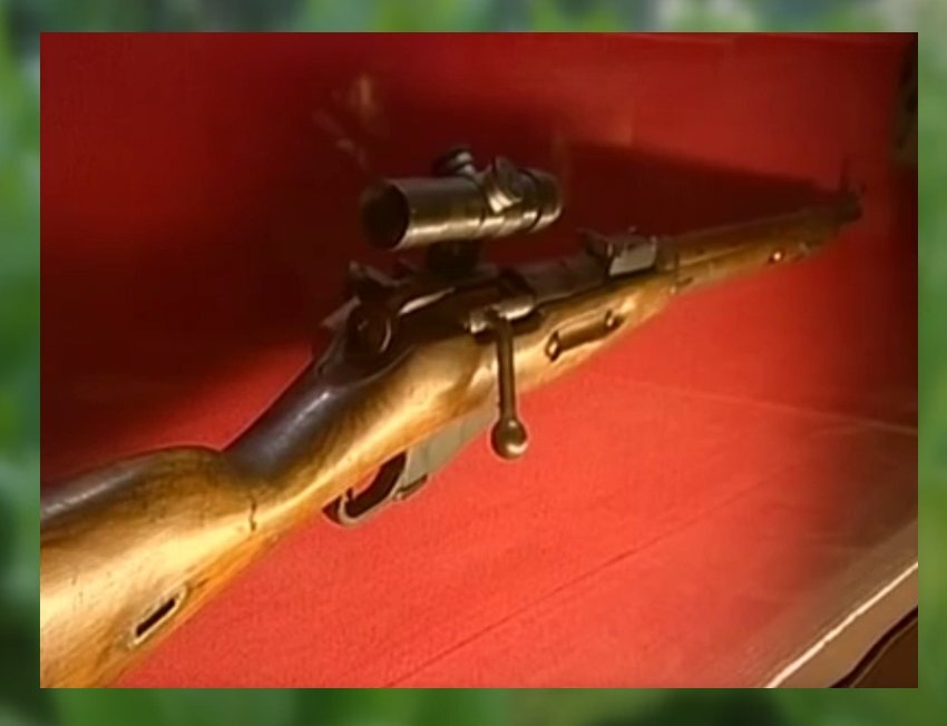 Снайперская винтовка Номоконова. Забайкальский краевой музей Дома офицеров (город Чита). 