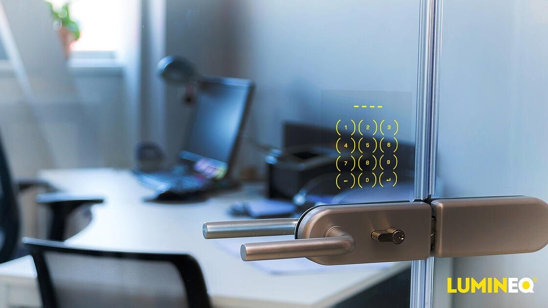 Демо-кит клавиатуры на базе TASEL-дисплея от Lumineq 