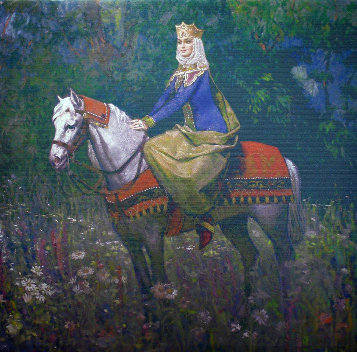 Алекси Вепхвадзе. «Царица Тамара». 1961 г. 