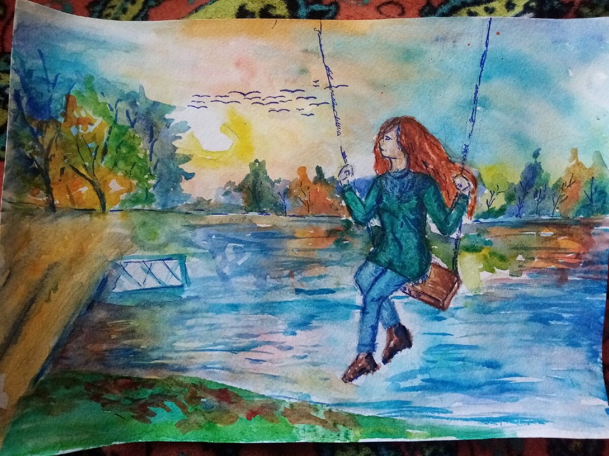 Рисунок Рады, декабрь 2020