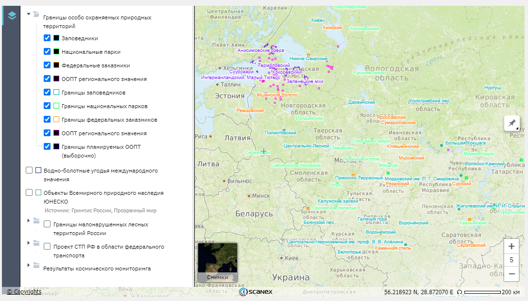 Охраняемые природные территории свердловской области