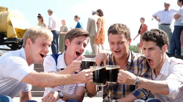 На съемках сериала "СССР"