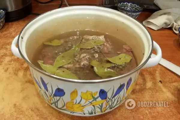 Маринад для копчения сала 